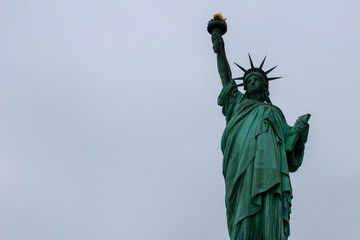 Fototapeta premium Close up of the Statue of Liberty New York City