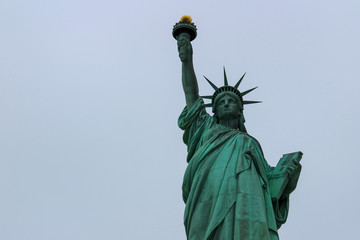 Fototapeta premium Close up of the Statue of Liberty New York City