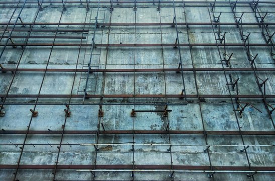 facade of an abandoned building