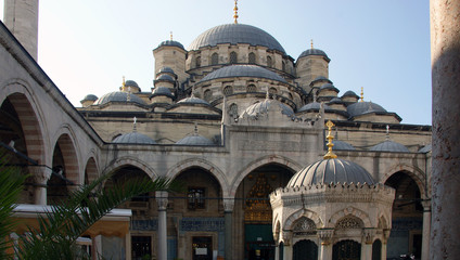 Blue mosque of Istanbul, built by Sultan Ahmed I