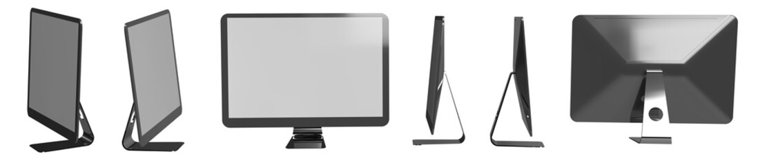 3D Computer Monitor Display