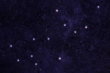 Constellation Virgo. Against the background of the night sky. Elements of this image were furnished by NASA.