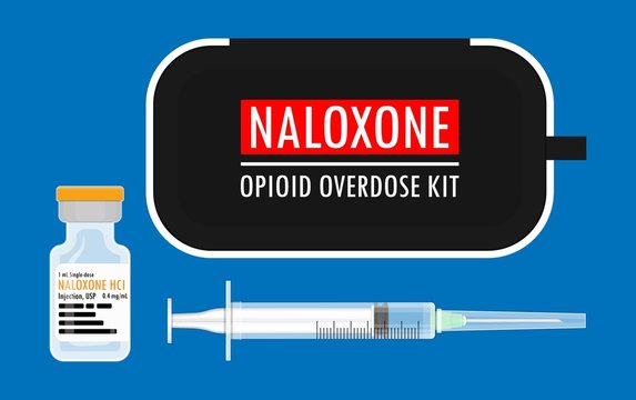 Naloxone medicine used to block the effects of opioids medication