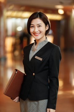 The Hotel Manager Portrait