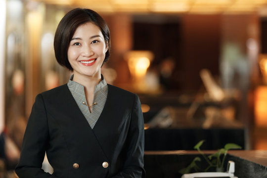 The hotel manager portrait