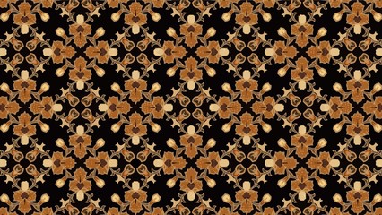 Vector Background of Batik Pattern , Batik Indonesian is a technique of wax-resist dyeing applied to whole cloth, or cloth made using this technique originated from Indonesia