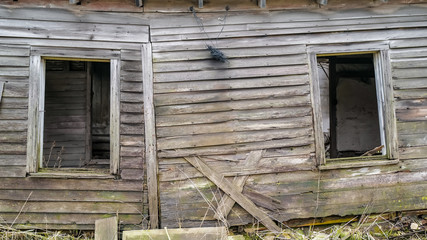 window in an old house