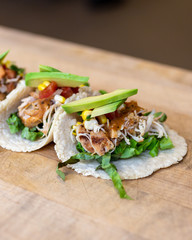 fresh tortilla tacos