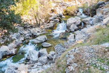 Borosa river route in the Sierra de Cazorla, Segura and Las Villas natural park