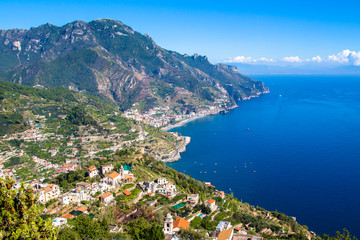 Fototapeta na wymiar The Amalfi Coast, Italy