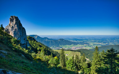 Mountain landscape. Aschau im Chiemgau, Bavaria, Germany