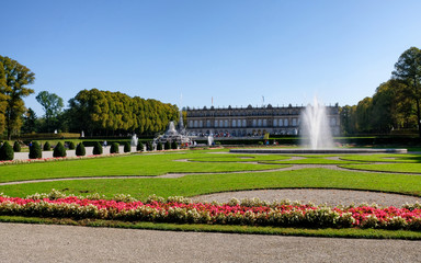 Schlosspark Herrenkimsee. Bavaria, Germany