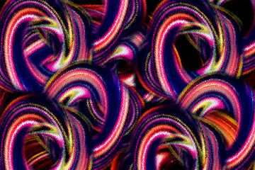 Abstract Geometric shape background design , colorful  wave swirl background 