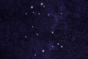 Constellation gemini Against the background of the night sky. Elements of this image were furnished...