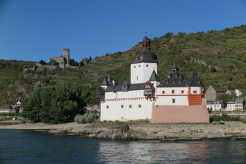 Burg Pfalzgrafenstein bei Kaub , Mittelrhein
