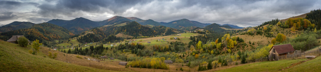 landscape in the mountains