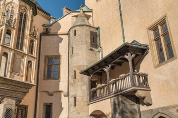 Fototapeta premium Hrádek Coin-making house in the middle ages, Kutna Hora. Old gothic place in the Czech Republic were money was produced