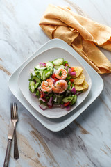 Peruvian Shrimp Ceviche