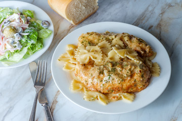 Chicken Francese Farfalle