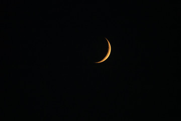 Crescent moon