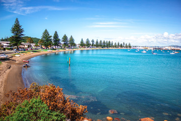 Lakeside in the town of Tauranga