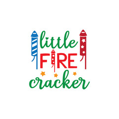 little fire cracker family baby and kid funny pun vector graphic design for cutting machine craft and print