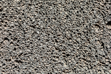 various patterns made of stone wall