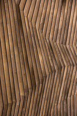 wooden blocks stacked as wall