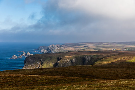 Jura Isle Landscape In Scotland