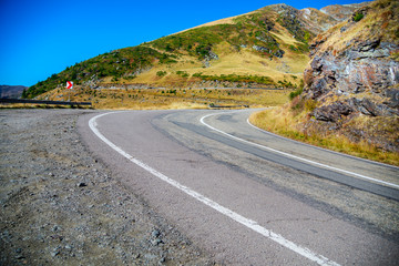 Fagaras mountains, view from trasfagarasan road