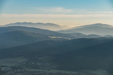 Landschaft im Bayerischen Wald