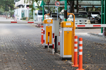 Fototapeta premium Automatic and self service car park.