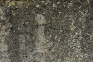 Old wall texture. Gray background. Frame for the inscription.