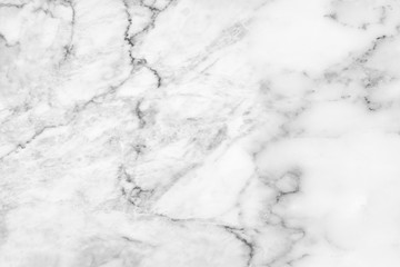 Obraz premium White marble texture background pattern with high resolution.