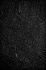 Dark grey black slate background or texture