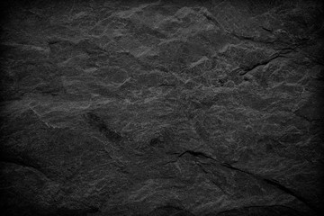 Dark grey black slate background or texture - obrazy, fototapety, plakaty