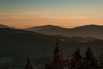 Fototapeta premium Layercake im Bayerwald