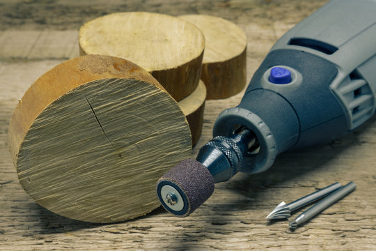 Woodworking Tools on the Workbench