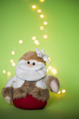 Santa claus Ornament decorate Merry Christmas and happy new year