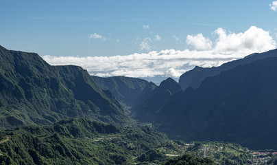 Naklejka premium reunion island