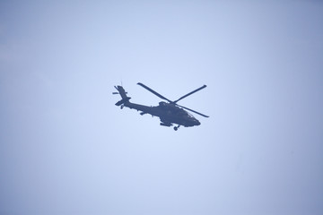 military helicopter