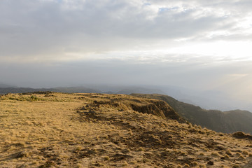Fototapeta na wymiar Simien Mountains
