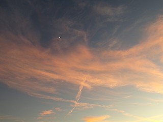 Clouds at dusk
