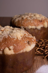 Christmas decoration panettone