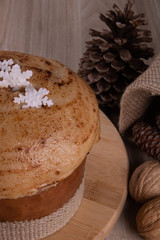 Christmas decoration panettone