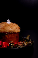 Christmas decoration panettone
