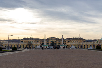 Fototapeta na wymiar Schonbrunn, Vienna