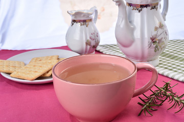 natural cinnamon tea and clove