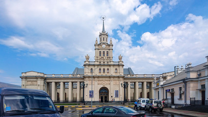 Train Station Brest City of Belarus