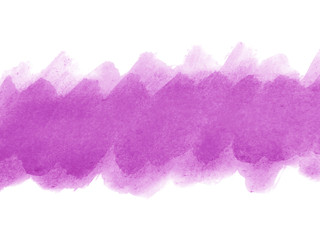 Purple abstract watercolor background. Purple watercolor scribble texture. Abstract watercolor on white background. It is a hand drawn.